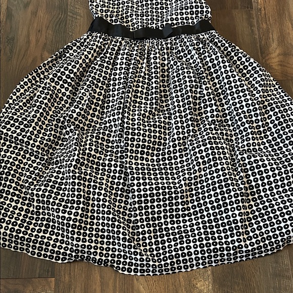 Marmellata Black and White Formal Kids Dress - Picture 4 of 12